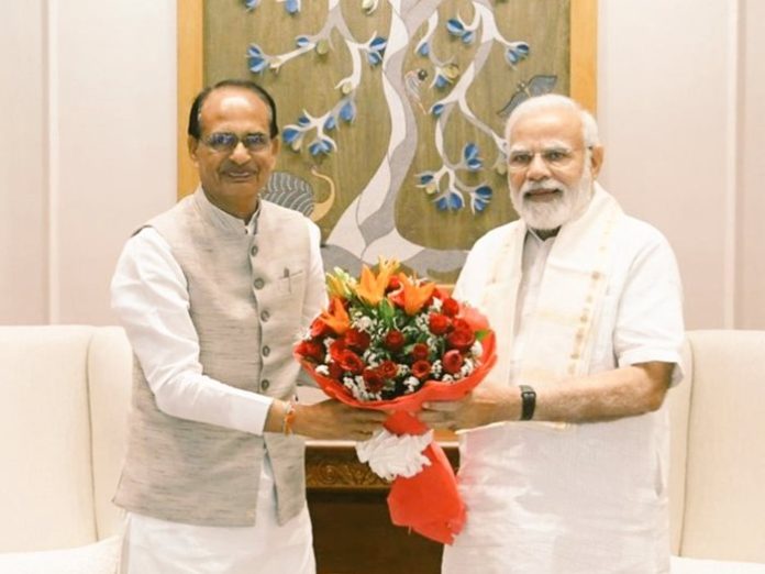 CM Shivraj Meet PM