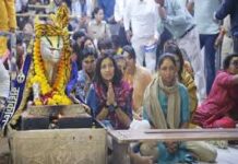 महाकाल के दर पे पहुंची भारतीय महिला क्रिकेट टीम