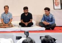 सोनम वांगचुक ने दिल्ली के जंतर मंतर पर शुरू की भूख हड़ताल