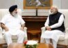 PM मोदी और सुखबीर बादल की मुलाकात से पंजाब में सियासी हलचल तेज, गठजोड़ की अटकलें