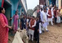 बाढ़ से प्रभावित चित्रकूट का CM यादव ने किया हवाई सर्वे, पीड़ितों से भी मिले
