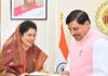 राज्यमंत्री कृष्णा गौर के जन्मदिन पर CM डॉ. यादव ने दी बधाई, सुखद जीवन की कामना