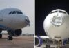 इंडिगो विमान पर गिरी बिजली, अगला हिस्सा क्षतिग्रस्त; 104 यात्रियों की बाल-बाल बची जान
